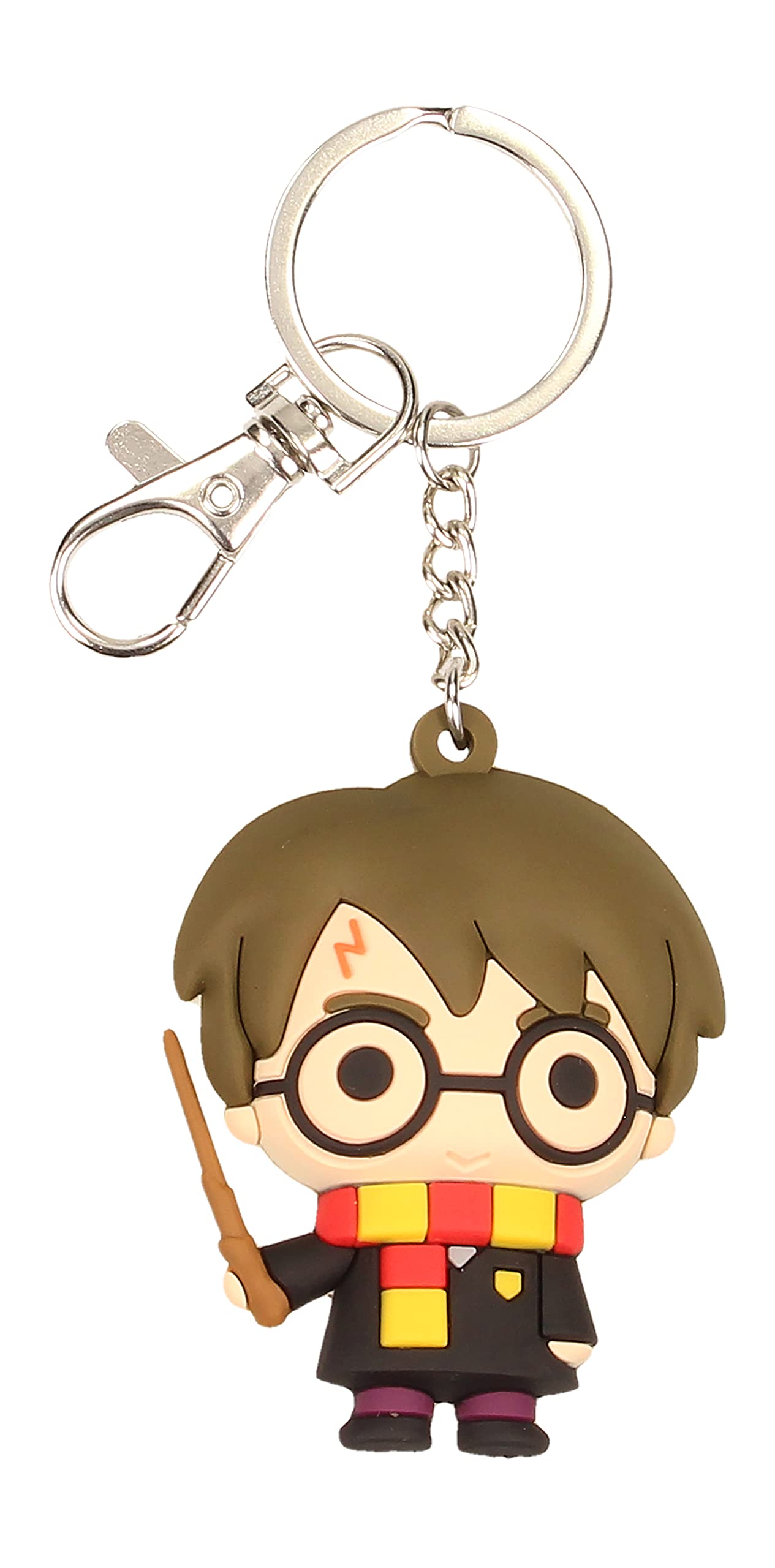 SD TOYS Harry Potter Rubber Figurative Keyring, Multi-Colour (SDTWRN20451