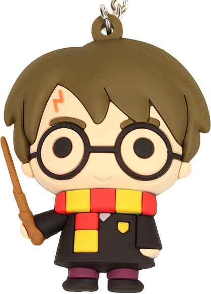 SD TOYS Harry Potter Rubber Figurative Keyring, Multi-Colour (SDTWRN20451