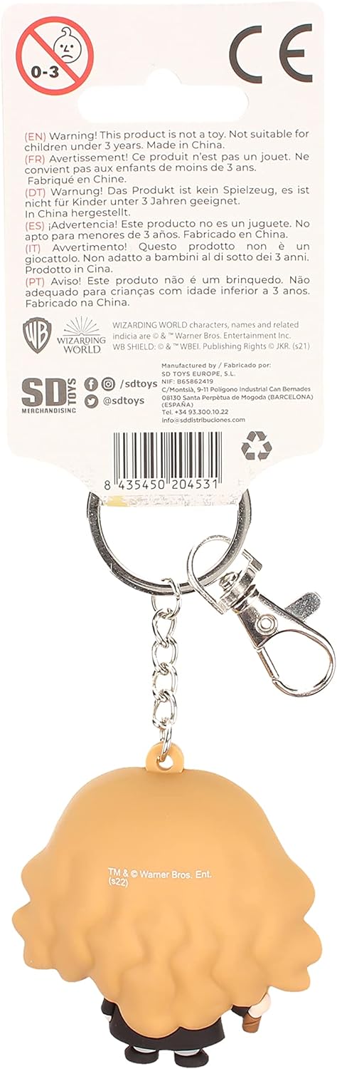 SD Toys- Hermione Granger Harry Potter Rubber Keyring (SDTWRN20453