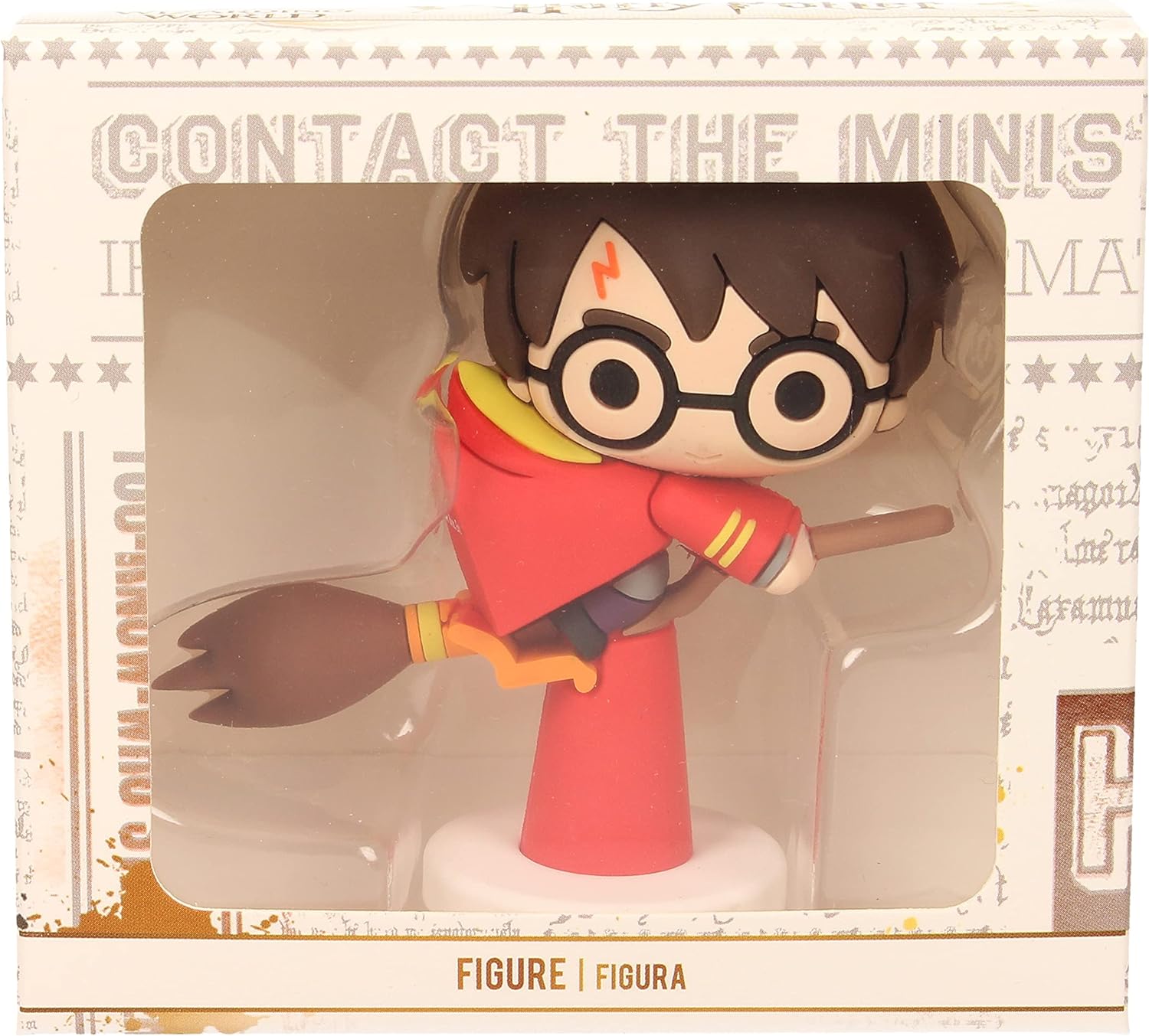 SD Toys Nimbus Red Coat Mini Figure Rubber Harry Potter Colour (SDTWRN22310