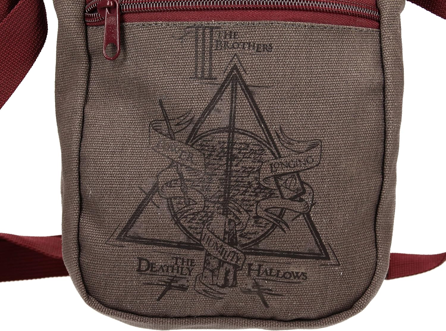 SD toys Small, Canvas Bag Deathly Hallows Harry Potter Unisex Adult, Multicolor