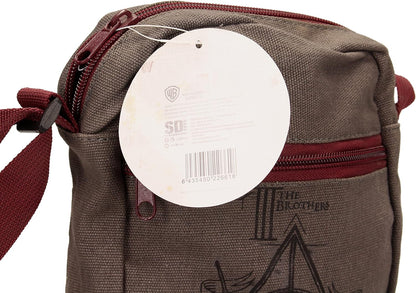 SD toys Small, Canvas Bag Deathly Hallows Harry Potter Unisex Adult, Multicolor