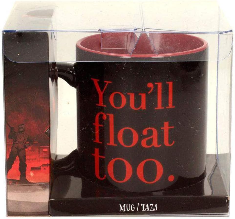 SD TOYS Dirac Pennywise 2017 Ceramic Mug It Official Merchandising Breakfast Mugs, Does Not Apply