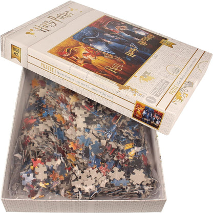 SD TOYS SDTWRN23239 Puzzle, Ron and Hermione Names Harry Potter Official Merchandising Toy, One Size