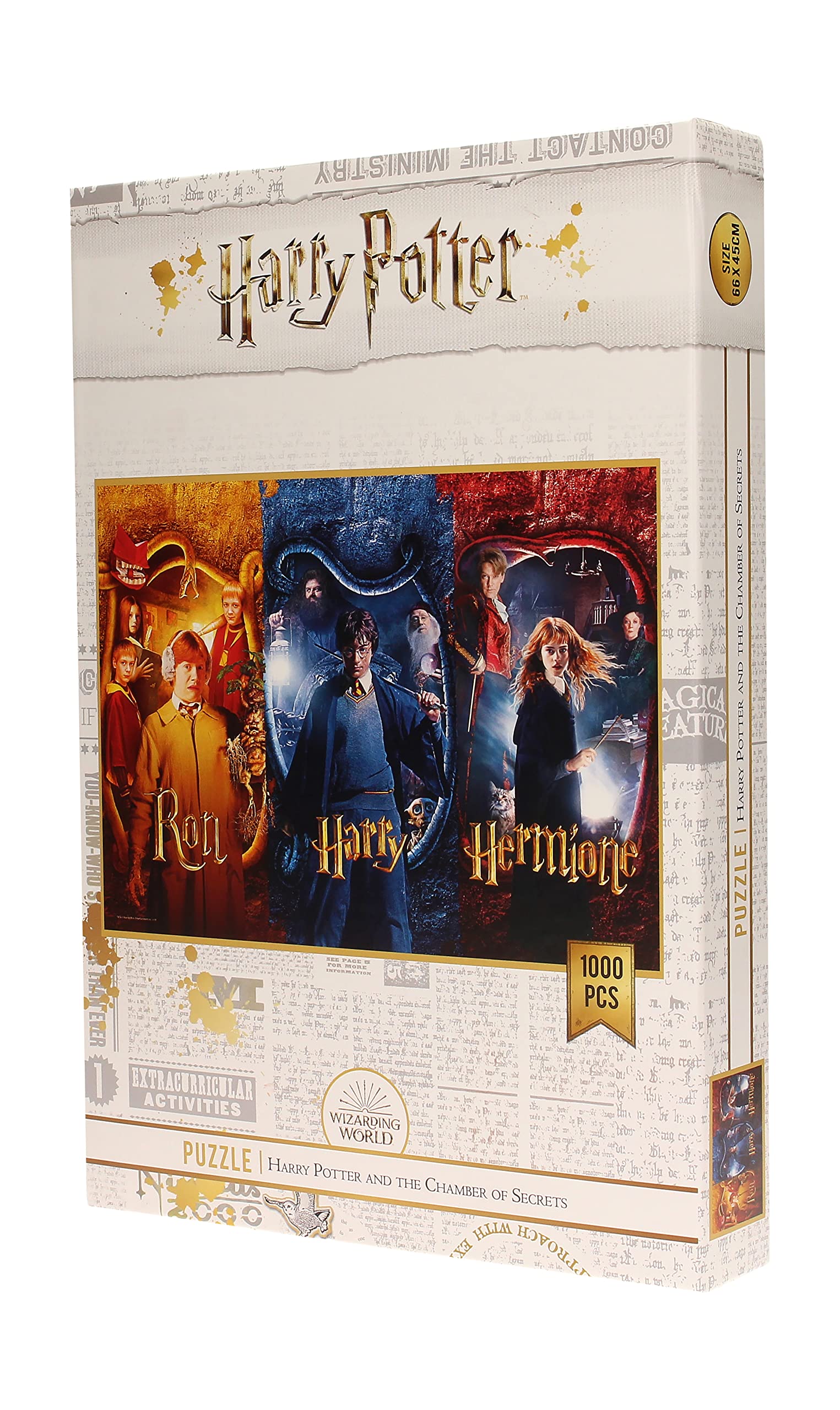 SD TOYS SDTWRN23239 Puzzle, Ron and Hermione Names Harry Potter Official Merchandising Toy, One Size