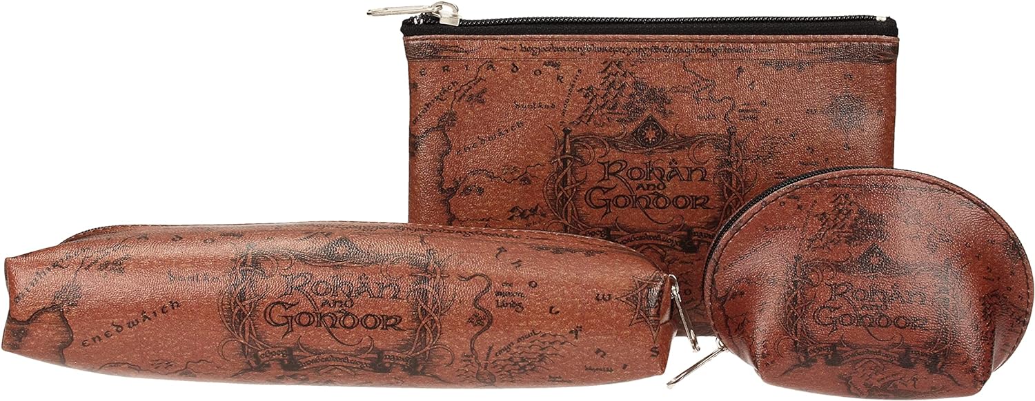 SD TOYS Lord of The Rings Wallet Rohan and Gondor, Multicolor, Standard, 3D Strong Brotdose