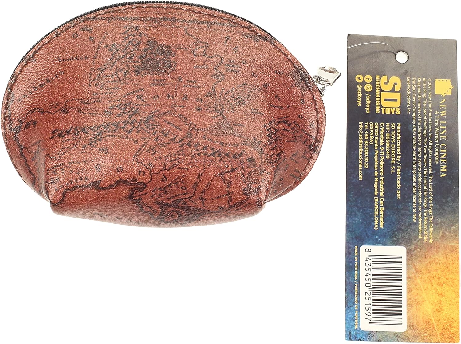SD TOYS Lord of The Rings Wallet Rohan and Gondor, Multicolor, Standard, 3D Strong Brotdose