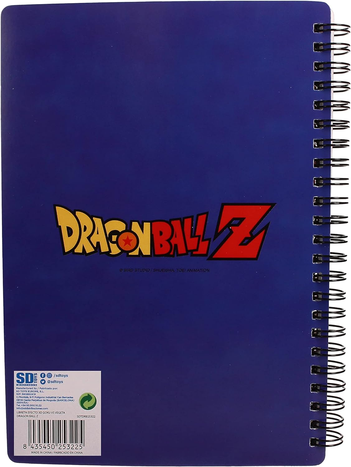 REDSTRING - 3D Dragon Ball Z Goku Vs Vegeta, mehrfarbig (RS531137