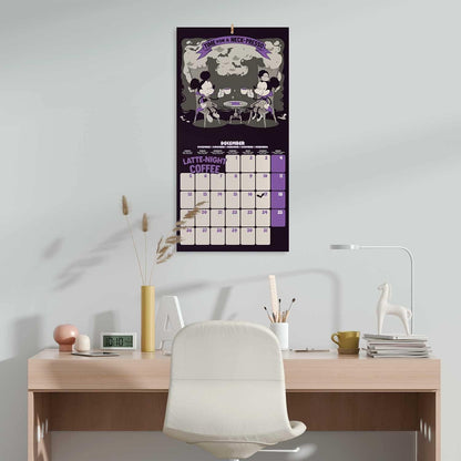 Grupo Erik: Official Disney Mickey 2022 Wall Calendar, 2022 Calendar, 12' x 12' Square Wall Calendar 2022 (Free Poster Included), Family Calendar 2022, Disney Calendar Mickey Red