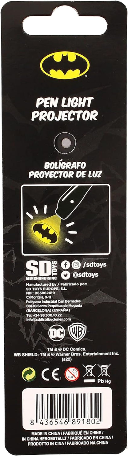 SD Toys - Stylo DC Universe - Batman Logo Lumineux - 8436546891802