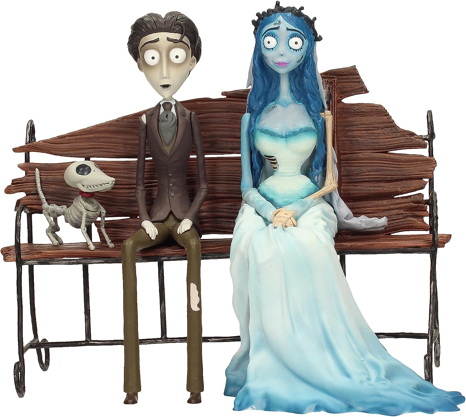 SD TOYS Corpse Bride Set Braut Cadaver, Victor Van Dort und Emily, Figur, Maßstab 1/10, Mehrfarbig (SDTWRN89688