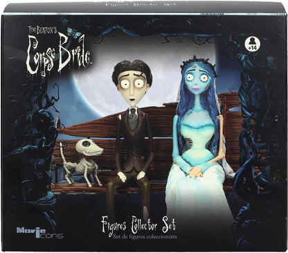 SD TOYS Corpse Bride Set Braut Cadaver, Victor Van Dort und Emily, Figur, Maßstab 1/10, Mehrfarbig (SDTWRN89688