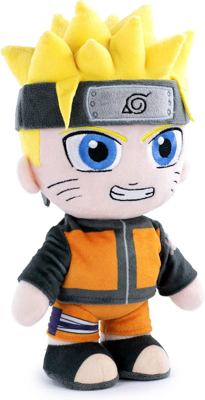 BARRADO Soft Toy of the Characters of Naruto 25cm, 9'84" - Naruto, Kakashi, Sasuke, Kurama, Naruto Six Path - Super Soft Quality (Naruto