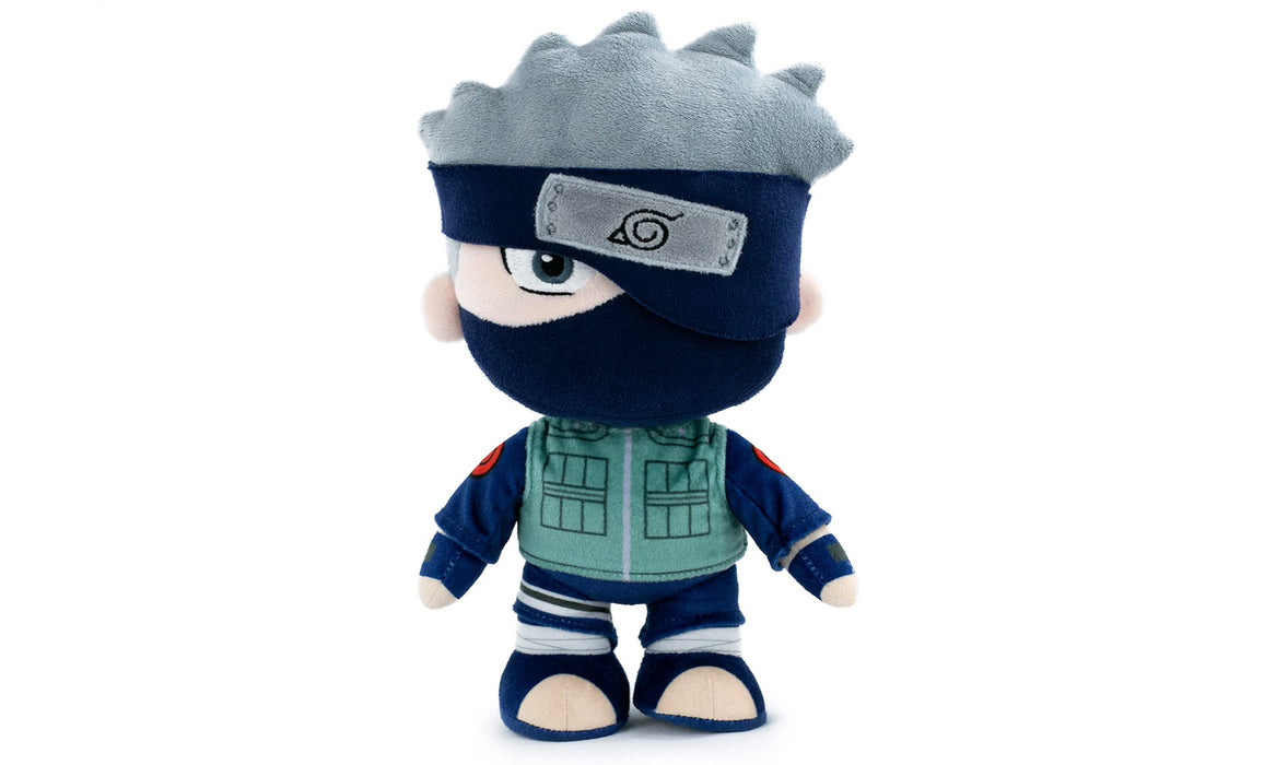 BARRADO Soft Toy of the Characters of Naruto 25cm, 9'84" - Naruto, Kakashi, Sasuke, Kurama, Naruto Six Path - Super Soft Quality (Kakashi