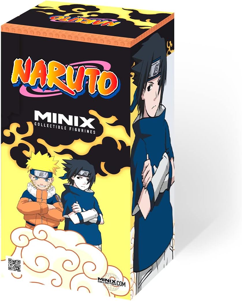 MINIX Collectible Figurines, Naruto - Sasuke, 12 cm Sammelfigur, Ab 17+ Jahren, Deutsch
