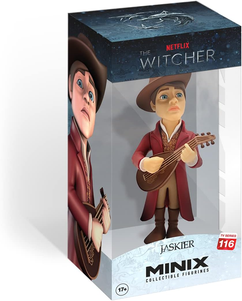 Bandai Minix The Witcher Jaskier Model | Collectable Jaskier The Witcher Figure | Bandai Minix The Witcher Toys Range | Collect Your Favourite Witcher Figures | The Witcher Merchandise