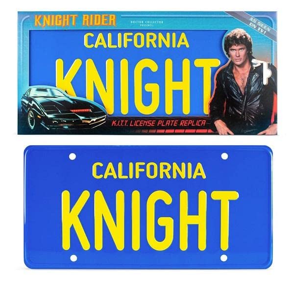 Doctor Collector - Knight Rider - License Plate