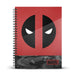 Deadpool Rebel-DIN A5 Rasterpapier Notizbuch
