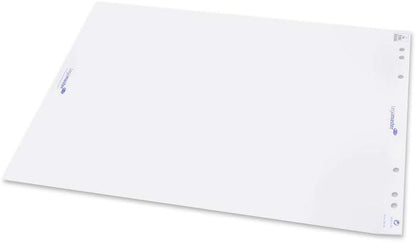 Legamaster Flipchart Paper Pad - Pack of 5 with 20 plain Sheets each - White - for all standard Flipchart easels - Ideal for Meeting Notes and Brainstorming