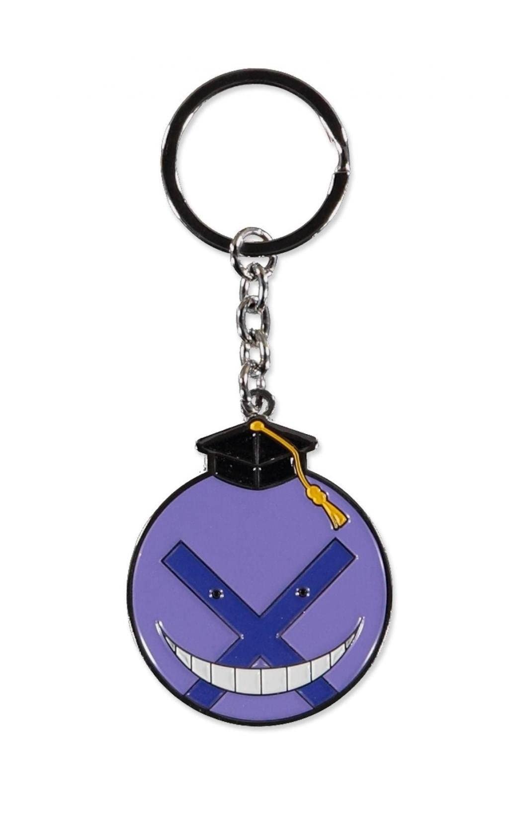 Difuzed Unisex Key Ring Key Chain One Size Black