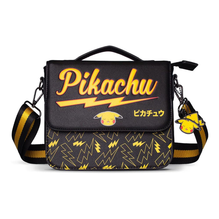 Pokemon Pikachu Shoulder Bag M Black MB811534POK