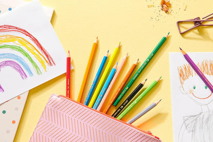 Faber-Castell Classic Colored Pencils Tin Set, 48 Vibrant Colors In Sturdy Metal Case - Premium Children's Art Products