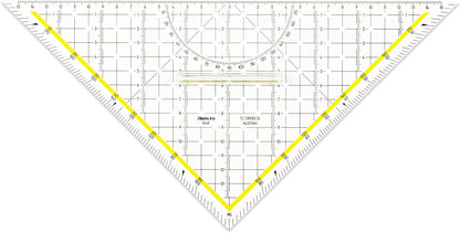 Aristo TZ-Dreieck - Set Square Plexiglass 225 mm