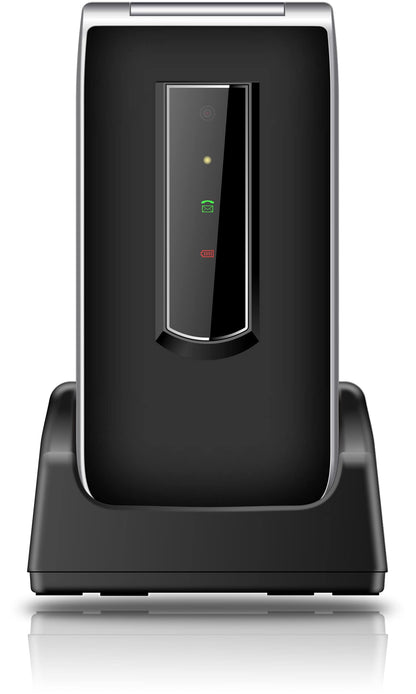 bea-fon SL495 GroBtasten-Handy schwarz-silber