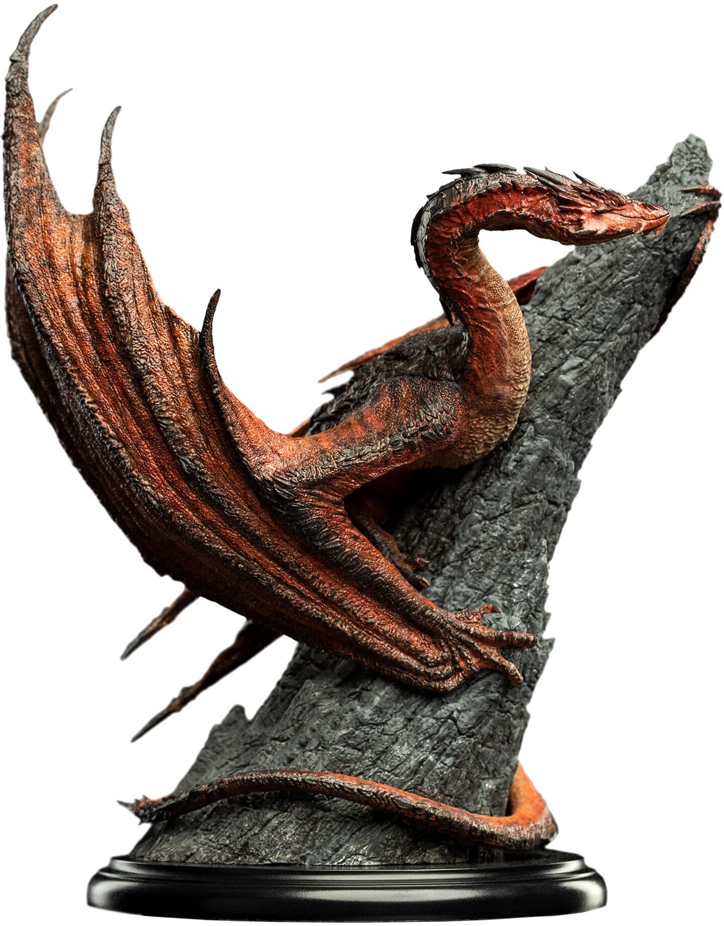 Enesco Macron WETA Workshop Small Polystone - Hobbit Trilogy: Smaug the Magnificent Mini Statue Multicoloured 6” tall 87-01-03306