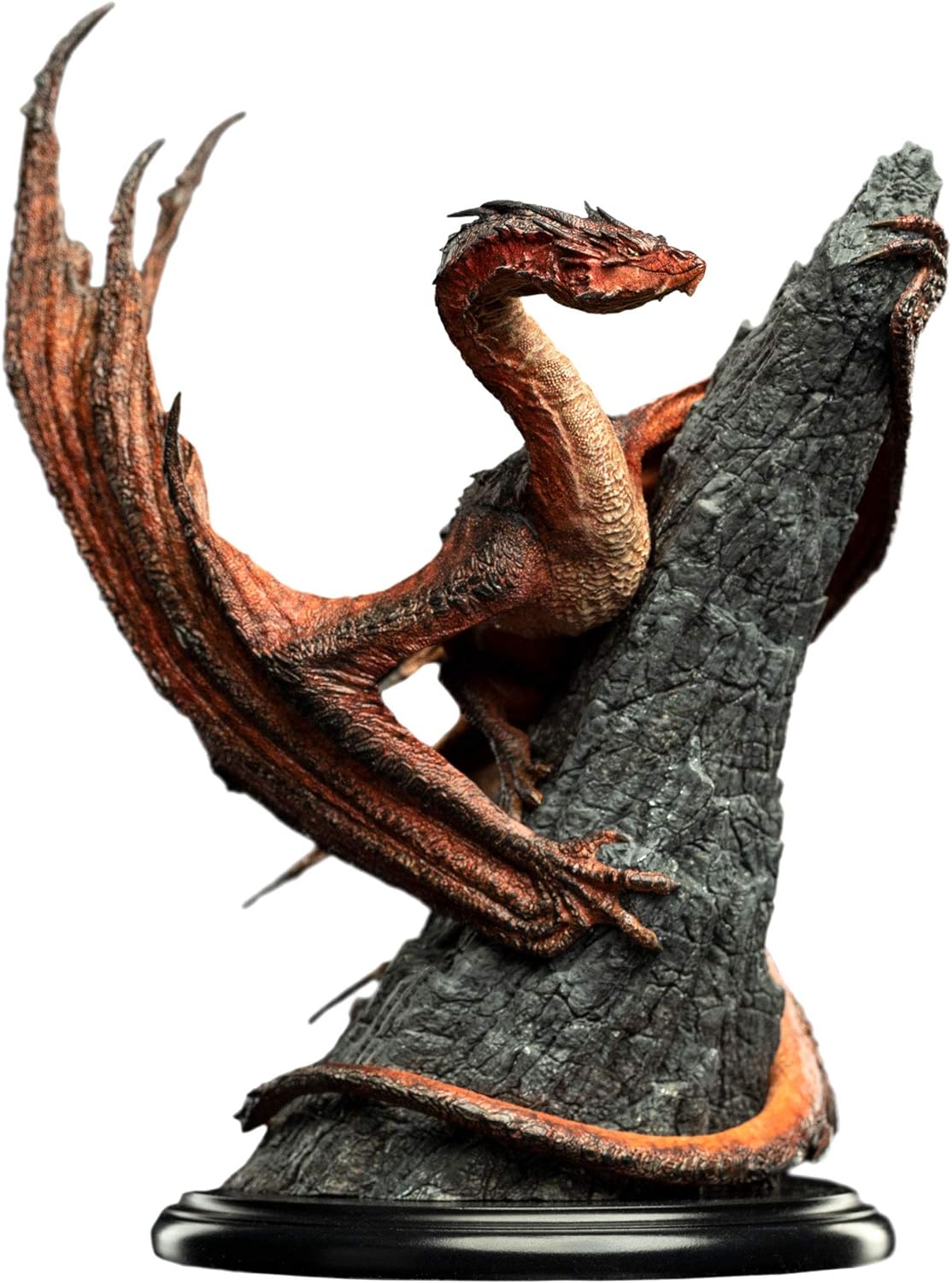 Enesco Macron WETA Workshop Small Polystone - Hobbit Trilogy: Smaug the Magnificent Mini Statue Multicoloured 6” tall 87-01-03306