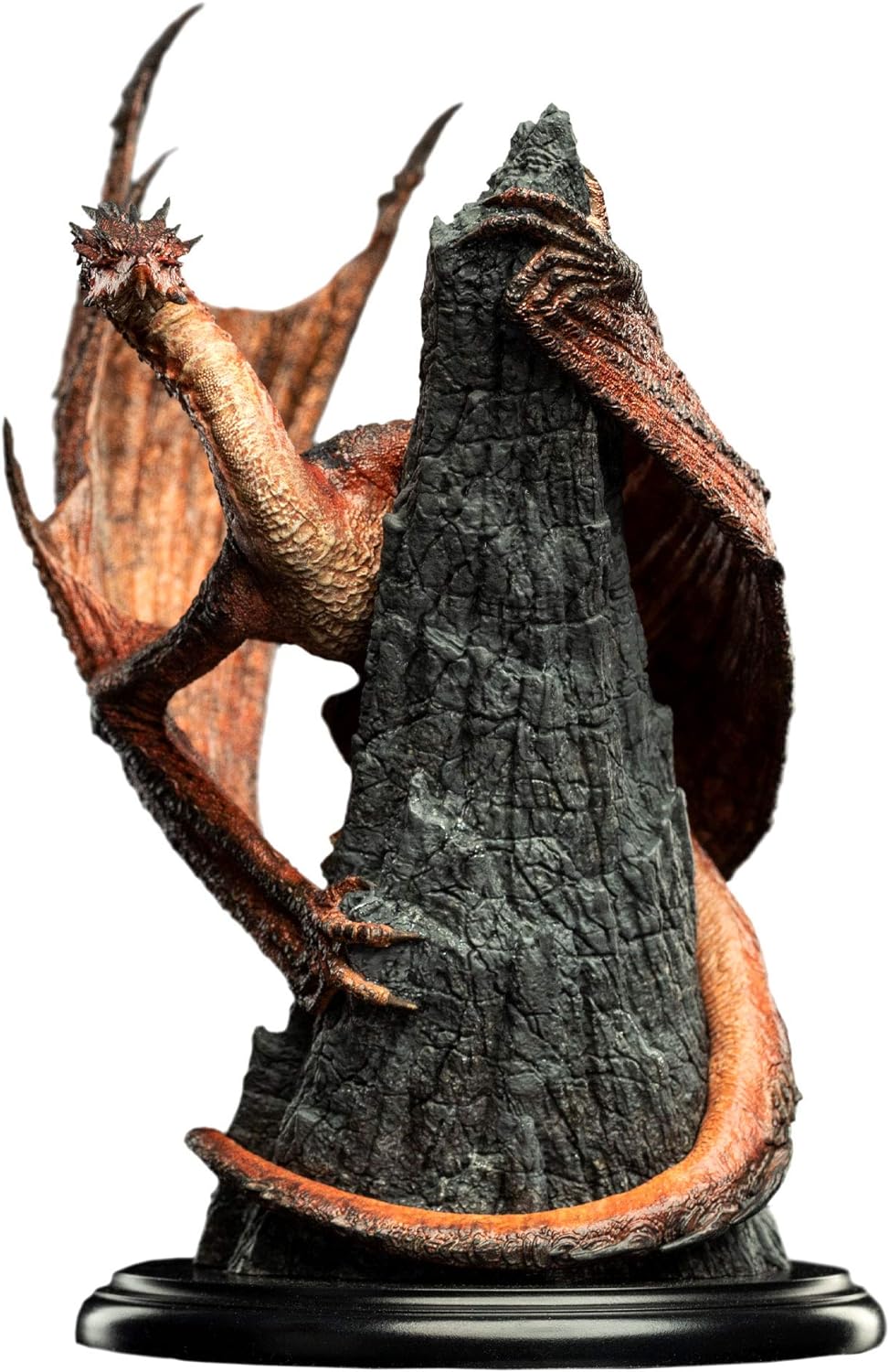 Enesco Macron WETA Workshop Small Polystone - Hobbit Trilogy: Smaug the Magnificent Mini Statue Multicoloured 6” tall 87-01-03306