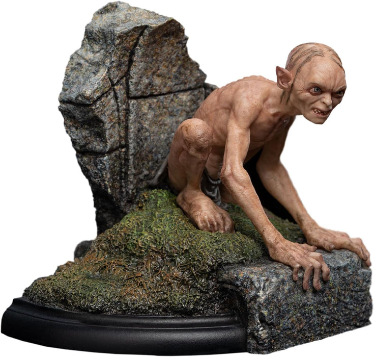 Weta Workshop Polystone - Lord of the Rings Trilogy - Gollum, Mini Statue Guide to Mordor