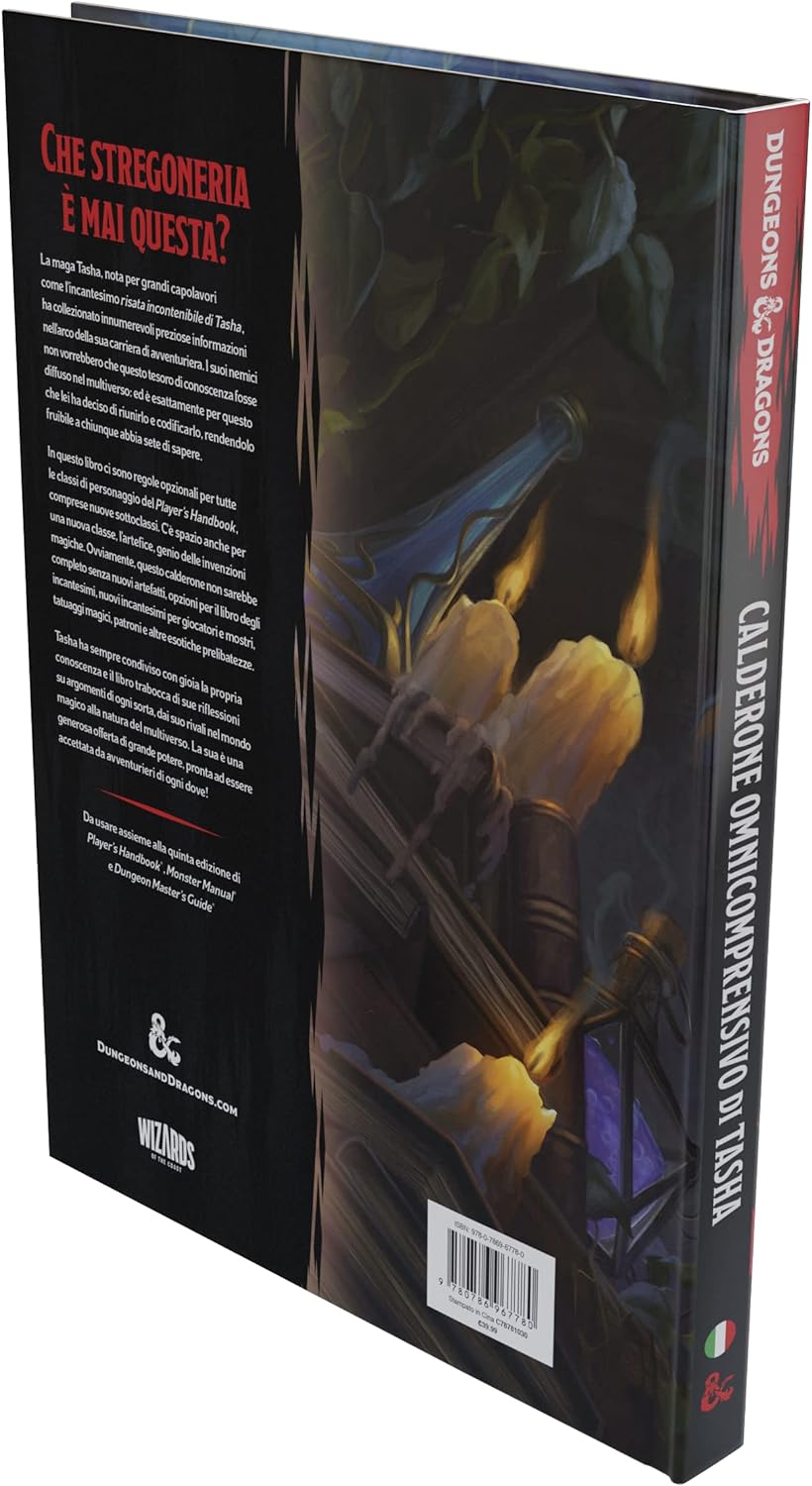 WIZARDSO 84258 Dungeons & Dragons Cardgame, Schwarz