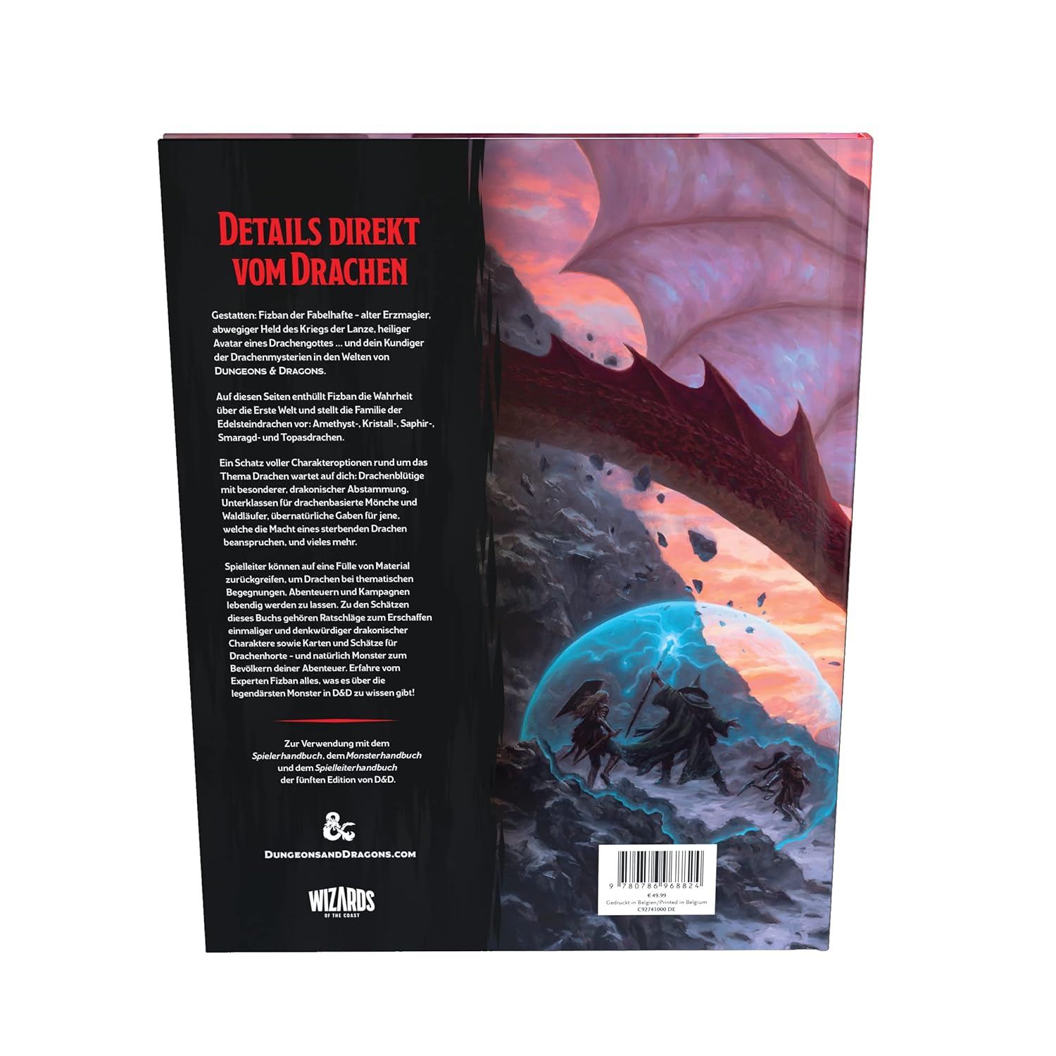 Dungeons & Dragons Fizban's Treasury of Dragons Buch (Deutsche Version)