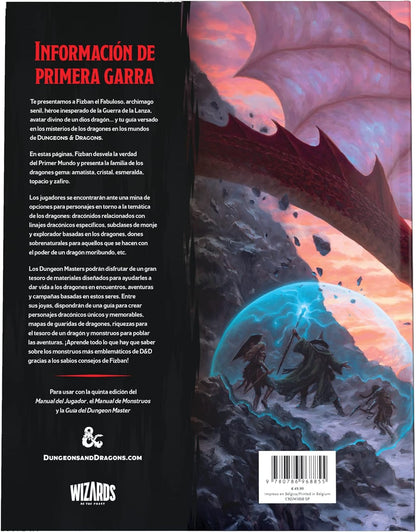 Wizards of the Coast Dungeons & Dragons RPG El Tesoro de Los Dragones de Fizban *Spanish*