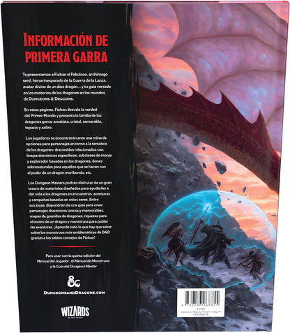 Wizards of the Coast Dungeons & Dragons RPG El Tesoro de Los Dragones de Fizban *Spanish*