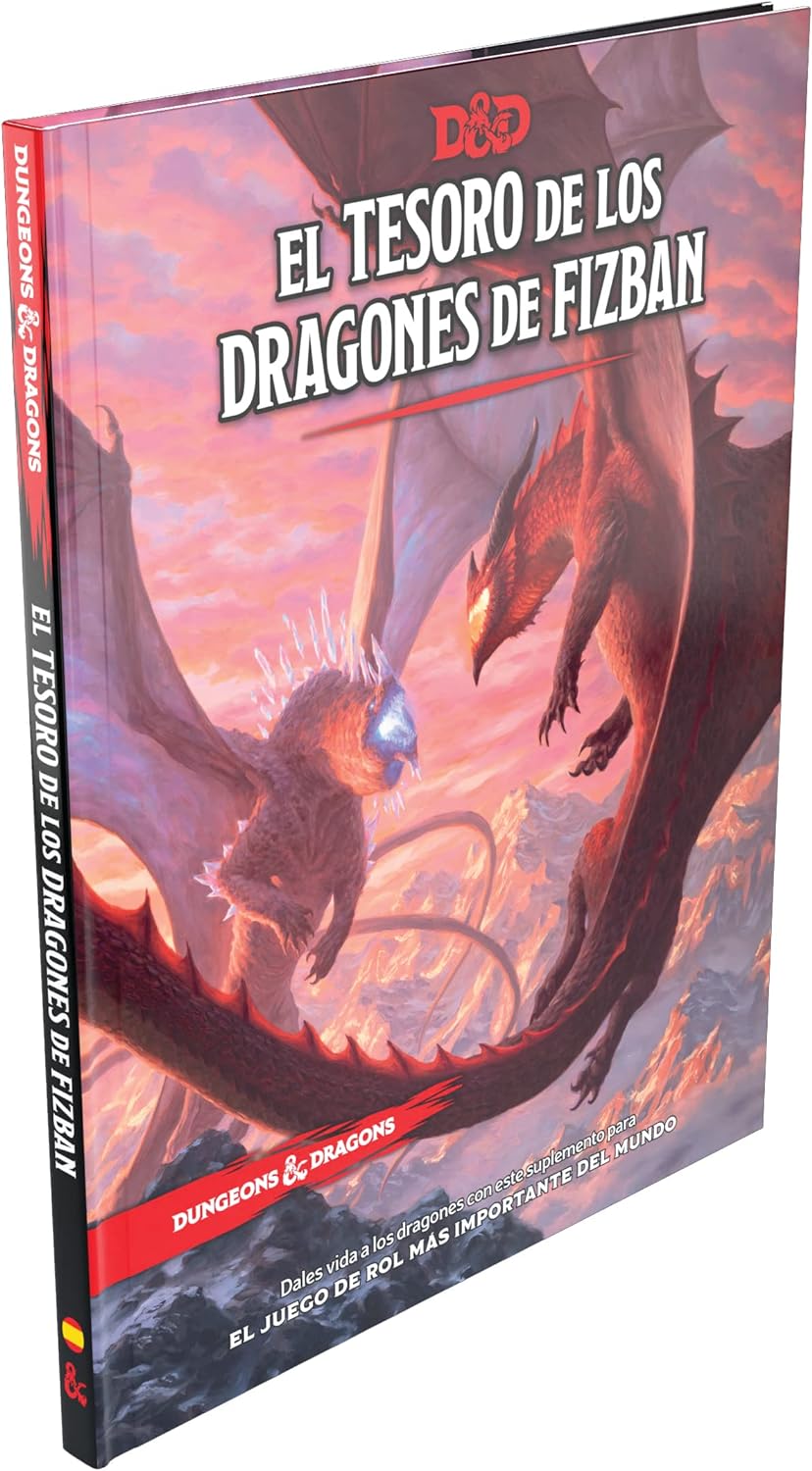 Wizards of the Coast Dungeons & Dragons RPG El Tesoro de Los Dragones de Fizban *Spanish*