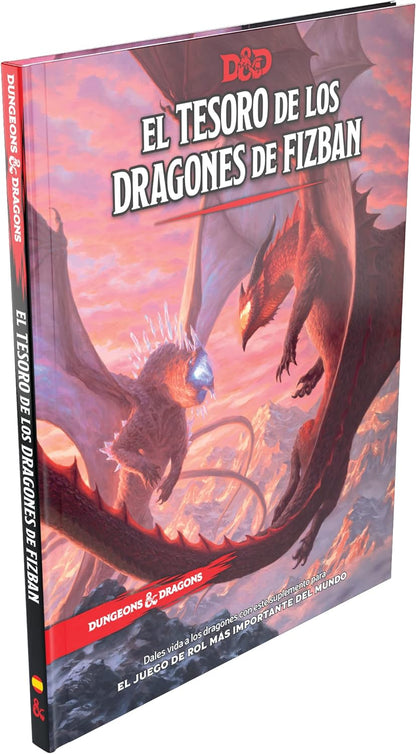 Wizards of the Coast Dungeons & Dragons RPG El Tesoro de Los Dragones de Fizban *Spanish*