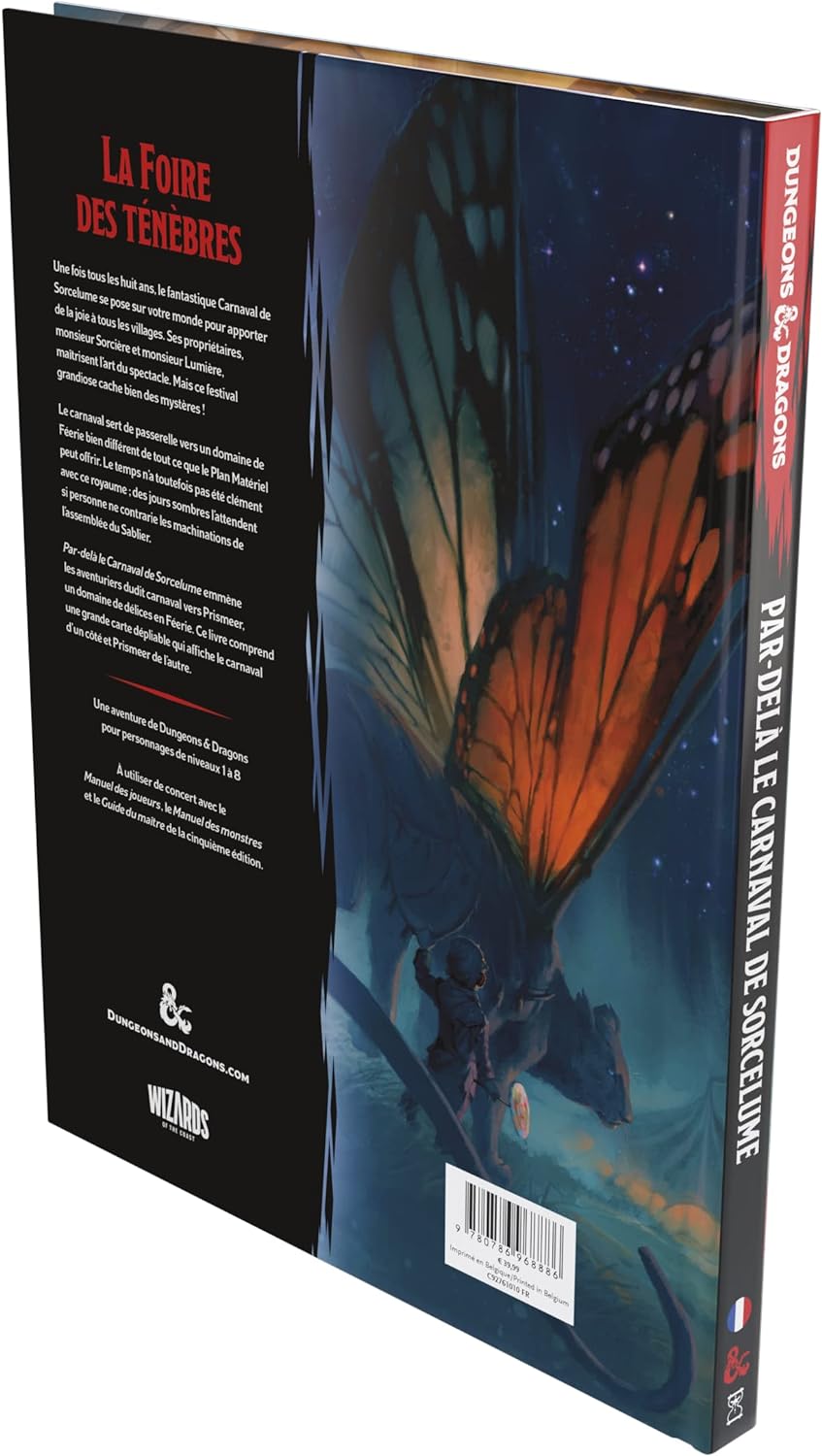 Dungeons & Dragons RPG livret d'aventure Par-delà le Carnaval de Sorcelume *FRANCAIS*