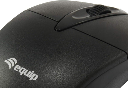 Equip Wired Optical Mouse Black