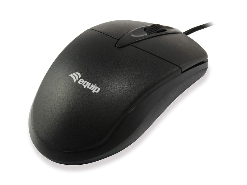 Equip Wired Optical Mouse Black