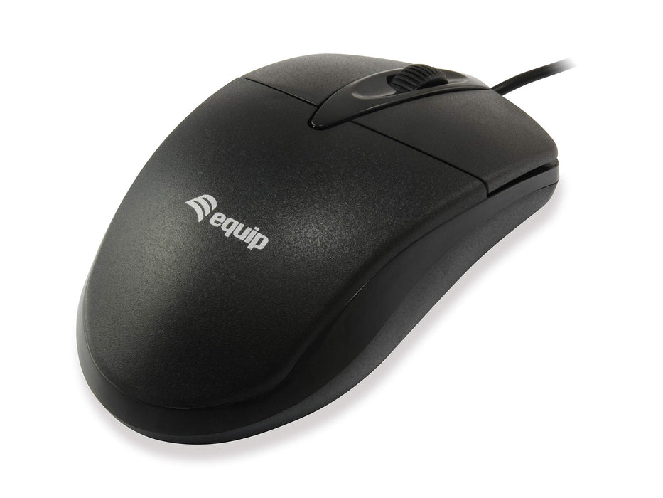 Equip Wired Optical Mouse Black