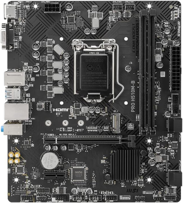 Motherboard Msi 911-7E05-004 Lga1200 Intel H510 Intel H470