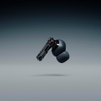 Nothing Ear (2) - Wireless Earbuds with ANC (Active Noise Cancelling), Hi-Res audio certified, Dual Connection, Powerful 11.6 mm custom driver - Black Ear (2) Black