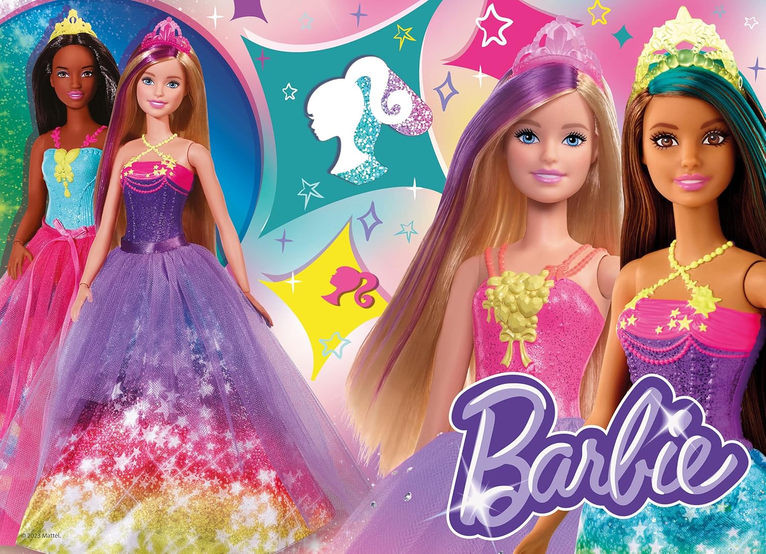 BARBIE PUZZLE MAXIFLOOR 4 X 48