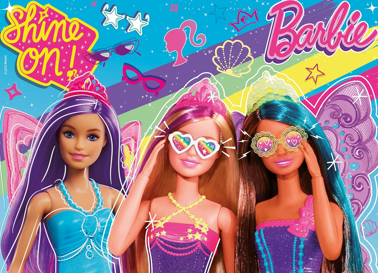 BARBIE PUZZLE MAXIFLOOR 4 X 48