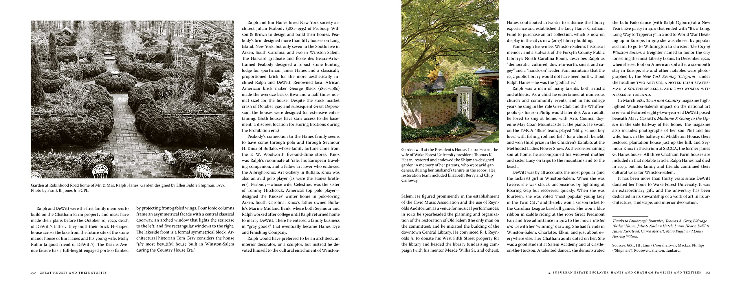 Great Houses and Their Stories