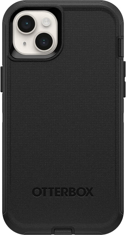 OtterBox Defender Case for iPhone 14 Plus, Shockproof, Drop Proof, Ultra-Rugged, Protective Case, 4x Tested to Military Standard, Black - Non-Retail Packaging