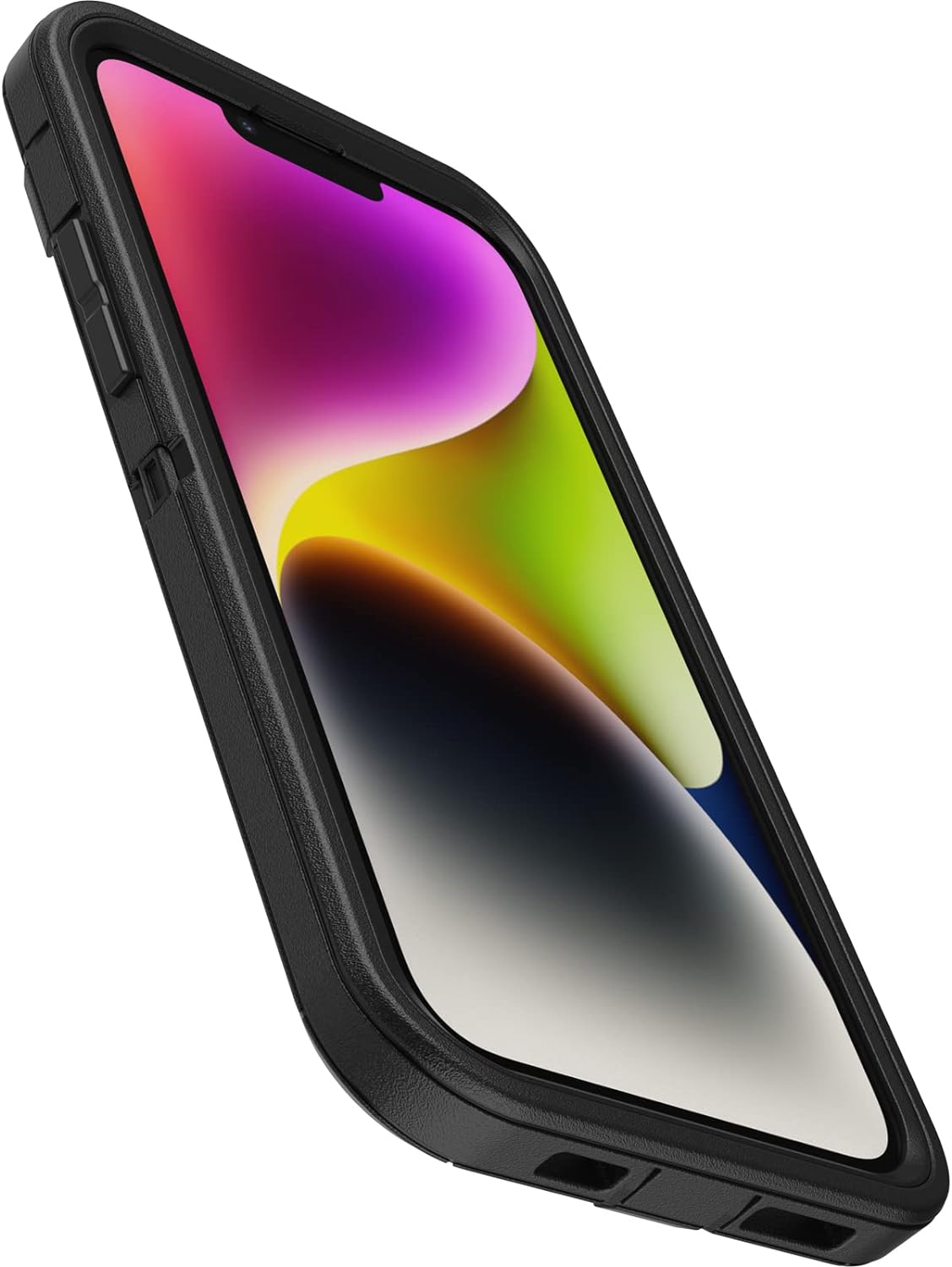OtterBox Defender Case for iPhone 14 Plus, Shockproof, Drop Proof, Ultra-Rugged, Protective Case, 4x Tested to Military Standard, Black - Non-Retail Packaging