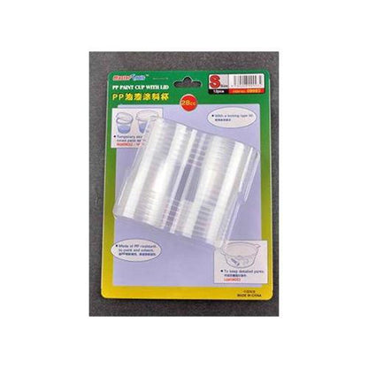 Trumpeter Master Tools 09993 Paint Container with Lid 28cc x 12 Pieces – Model Making Accessories